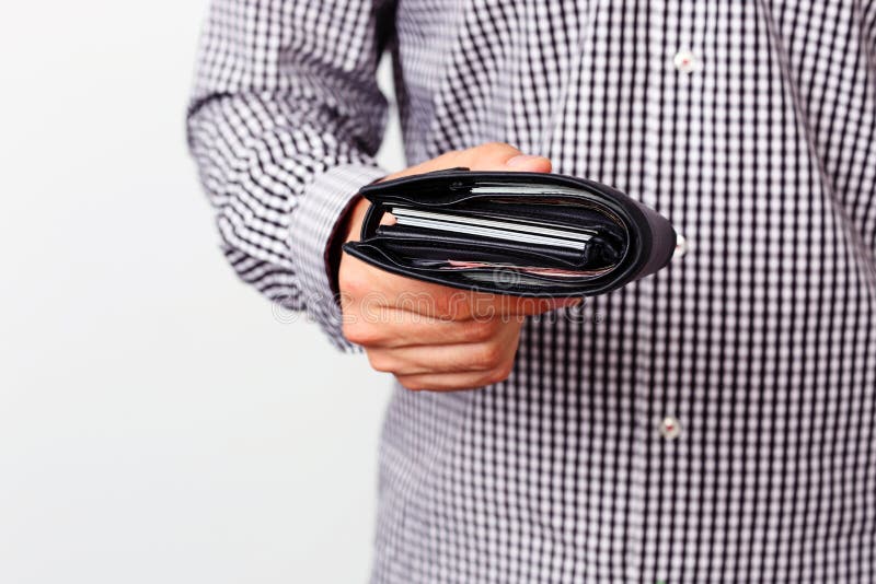 Wallet with money