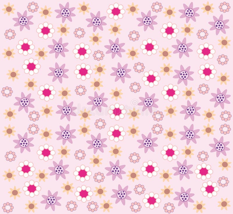 Wallpaper with flowers