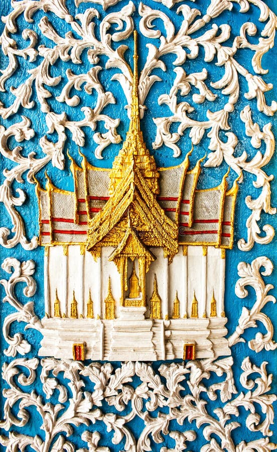 Wallpaper Thai style stock image. Image of gold, house 27821125