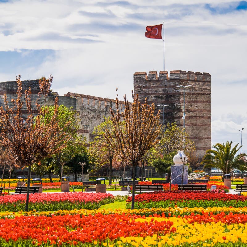 The walls of Constantinople