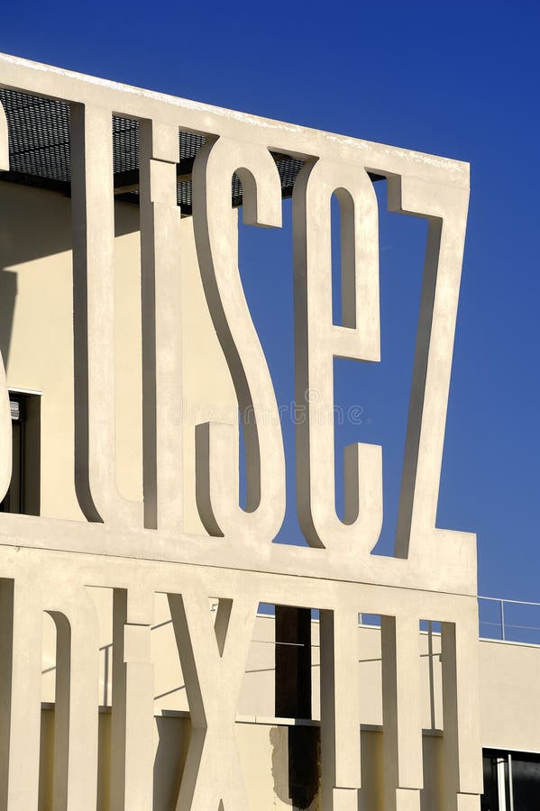 Walls of a school stock photo. Image of molded, school 107644544