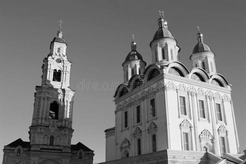 Walls and towers of the ancient Astrakhan Kremlin. Walls and towers of the ancient Astrakhan Kremlin