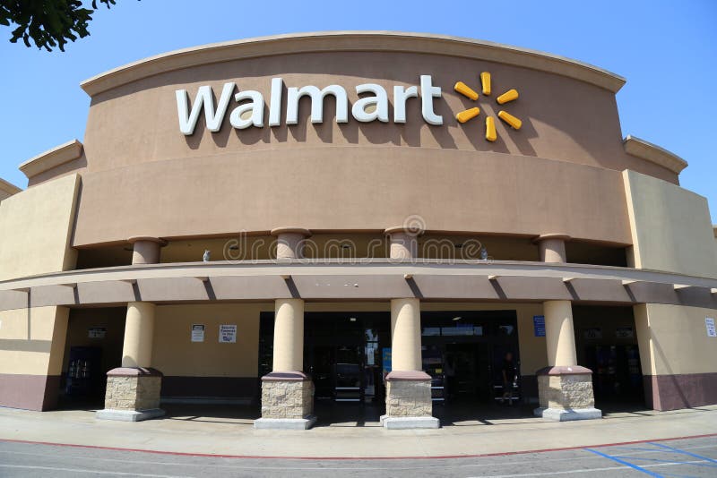 Walmart Exterior royalty free stock image Walmart Exterior royalty free stock image