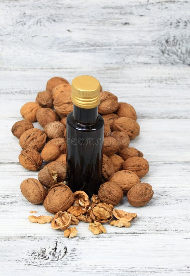Walnut oil stock photo. Image of walnuts, health, shell 79759688