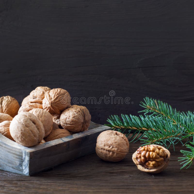 Walnuts in a bowl