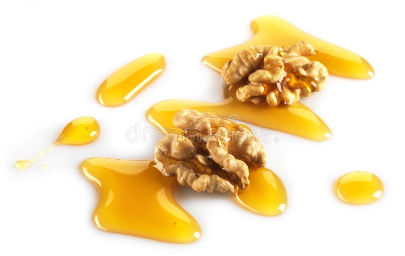 Walnuts and maple syrup stock photo. Image of creativity 32579824