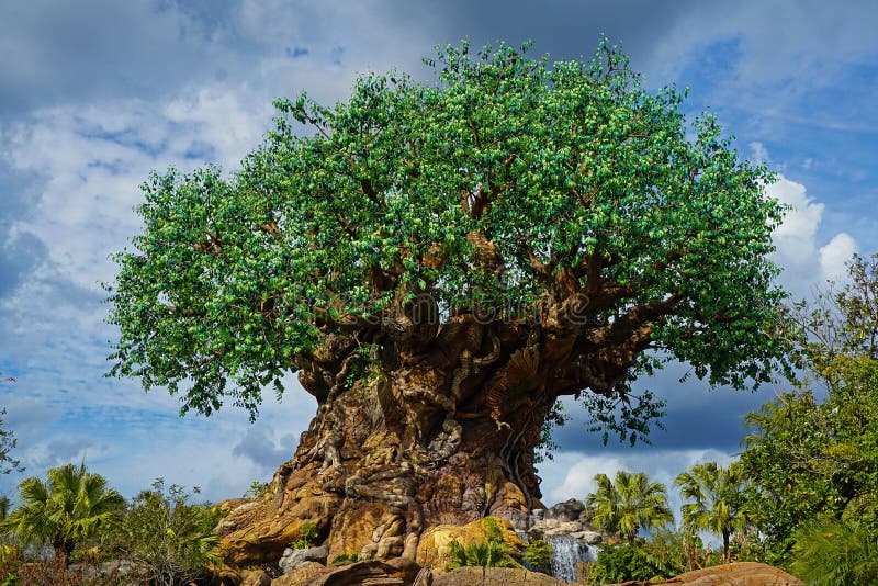Walt Disney World`s Animal Kingdom Tree of Life Editorial Image - Image of  animals, orlando: 153681545