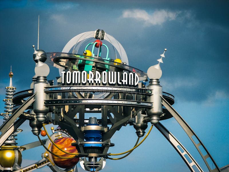 Walt Disney World Tomorrowland Signage