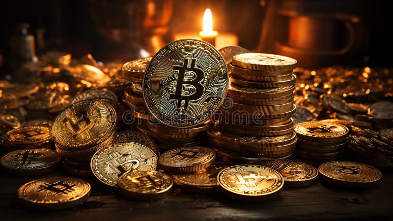 Waluta bitcoina i krypta. Dynamiczny wgląd rynkowy koncepcja bita i krypta walutowa