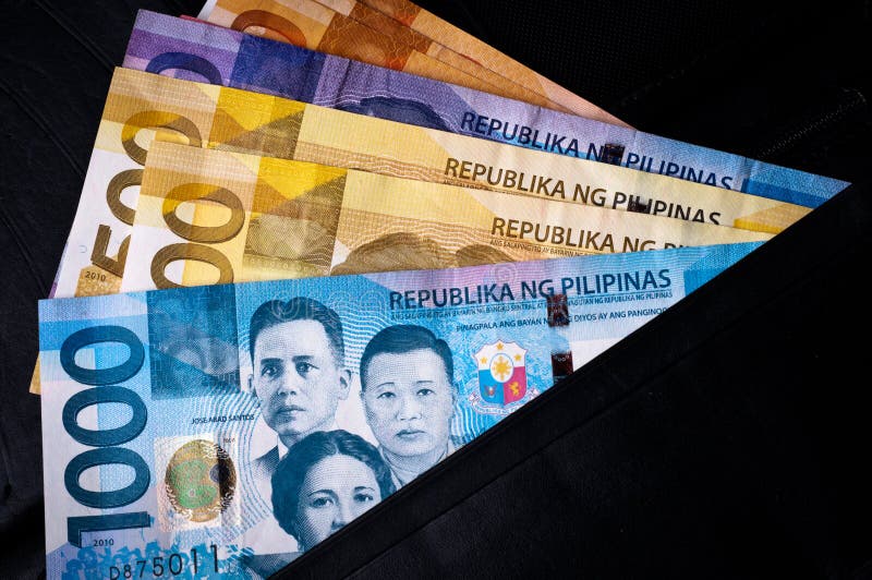 waluta Philippine fotografia royalty free waluta Philippine fotografia royalty free