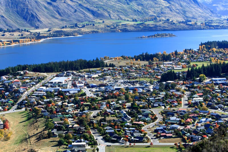 Wanaka, île du sud Nouvelle-Zélande photo libre de droits Wanaka, île du sud Nouvelle-Zélande photo libre de droits