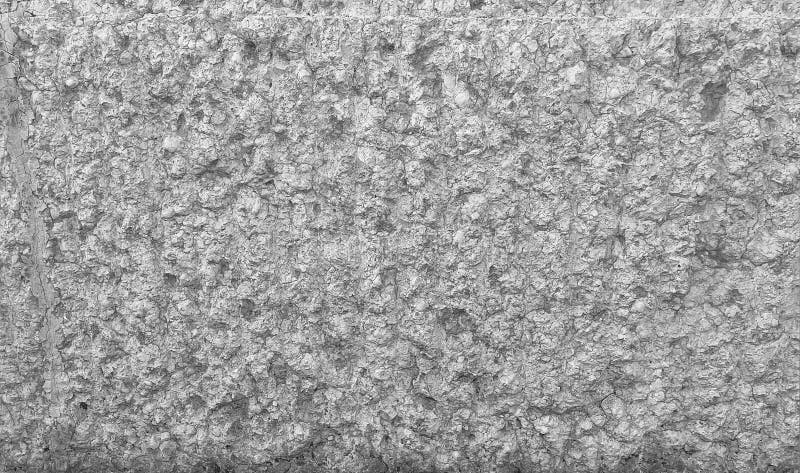 Wandbetonmauer aus Stein für Hintergrund oder Rendering stockfoto