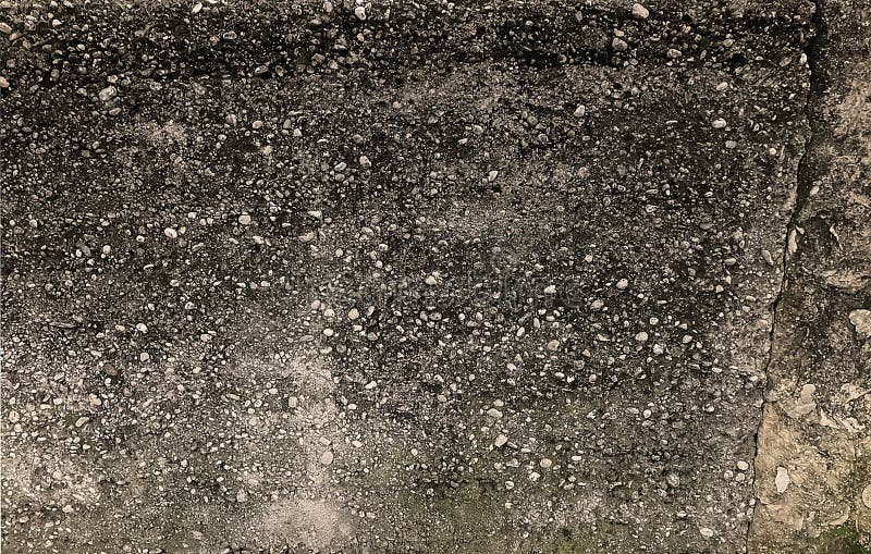 Wandbetonmauer aus Stein für Hintergrund oder Rendering stockfotografie