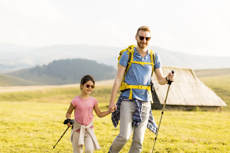 Wandeling royalty-vrije stock afbeelding