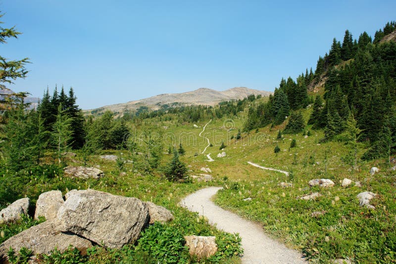 Wandernde Spur lizenzfreies stockbild Wandernde Spur lizenzfreies stockbild