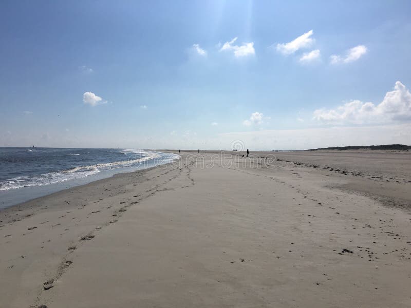 Wangerooge Beach sun sea footsteps