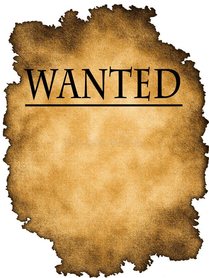 Wanted poster