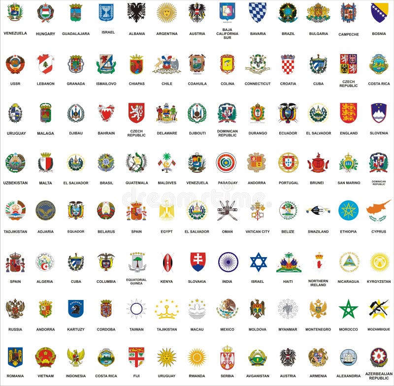  Wappen 104 vektor abbildung