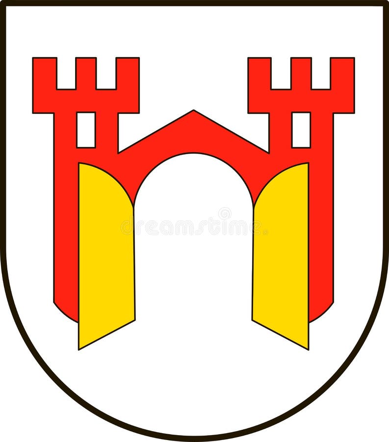 Karte Von Baden Wurttemberg Vektor Abbildung Illustration Von Form Vektor