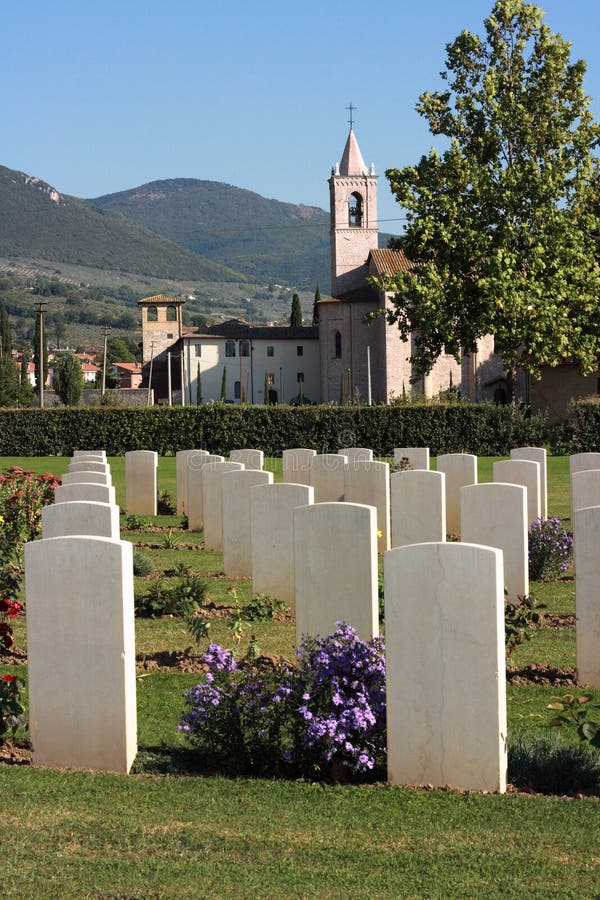 War cemetery, umbria