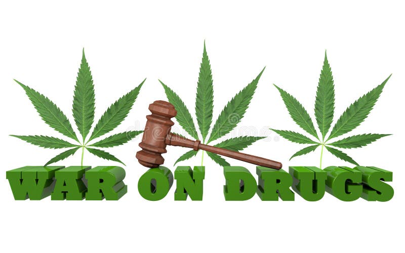 War on Drugs stock illustration. Illustration of drugs 61433780
