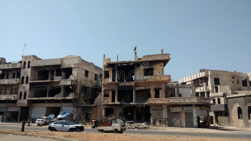 City of homs after war