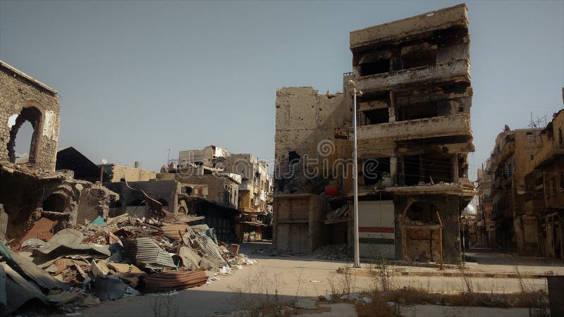 City of homs after war