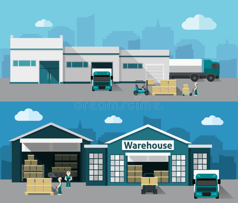 Small Warehouse Clipart Images
