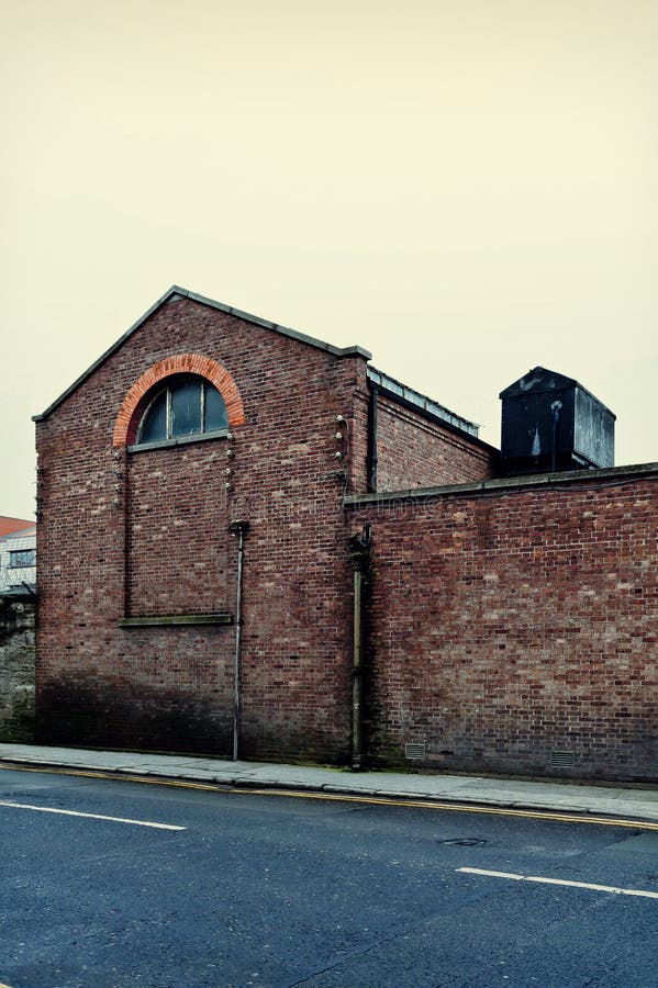 Old Warehouse in Retro Style Stock Image Image of chimney, cracking