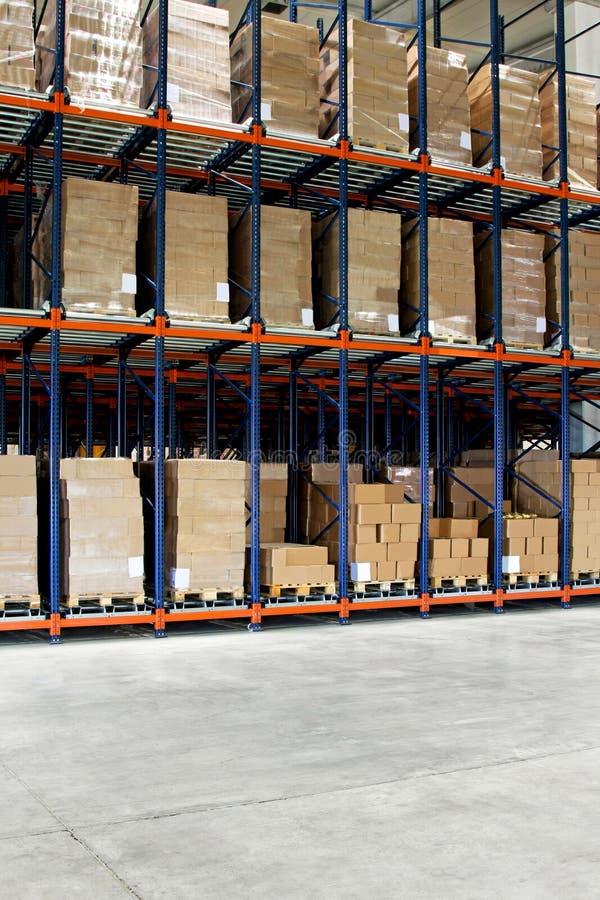 Warehouse pallets