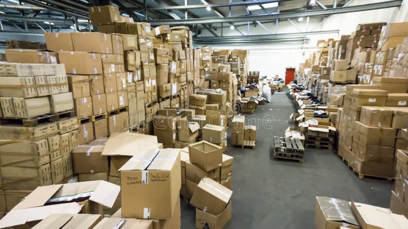 Warehouse. store. storehouse. hall stock stock image