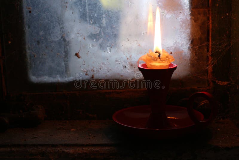 Warm candle light