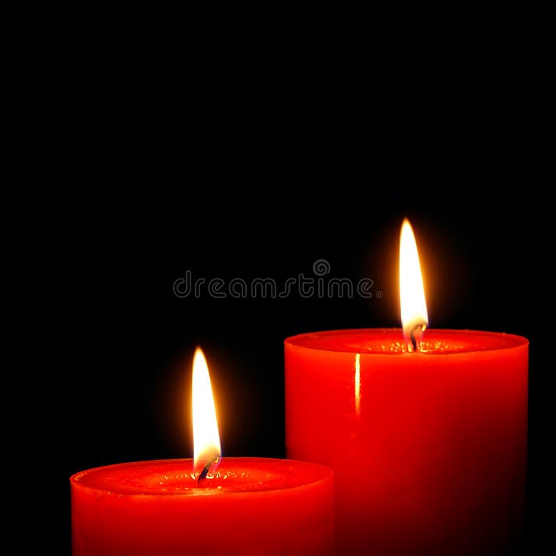 Warm candle light stock image. Image of holistic, december - 1435367