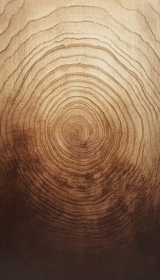 Warm earthy gradient with intricate wood grain patterns evoking natural forest beauty royalty free illustration
