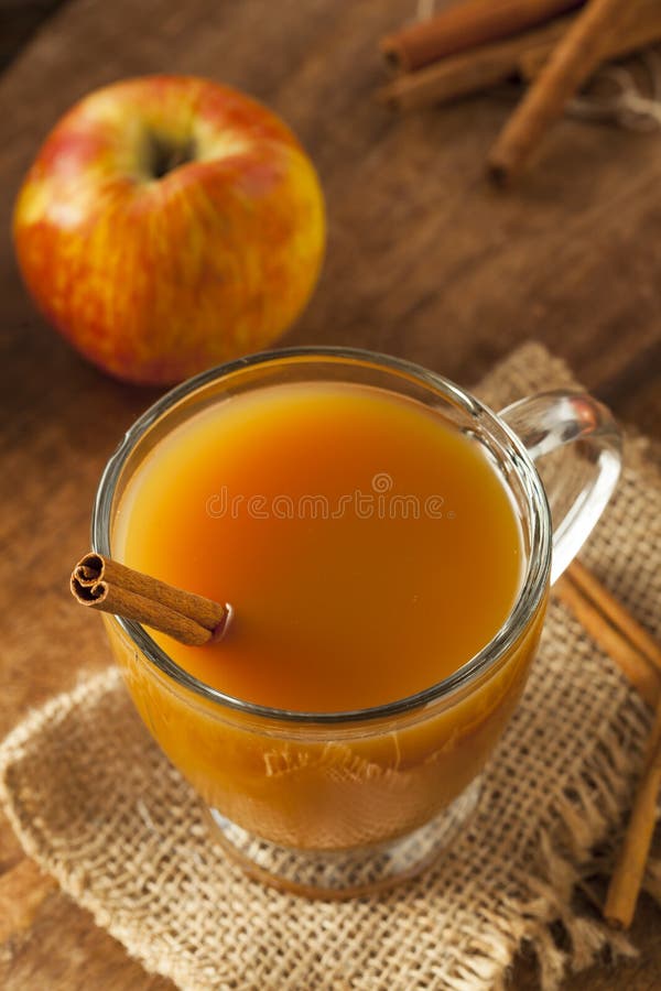 Warm Hot Apple Cider stock photo. Image of hard, liquid 77015452