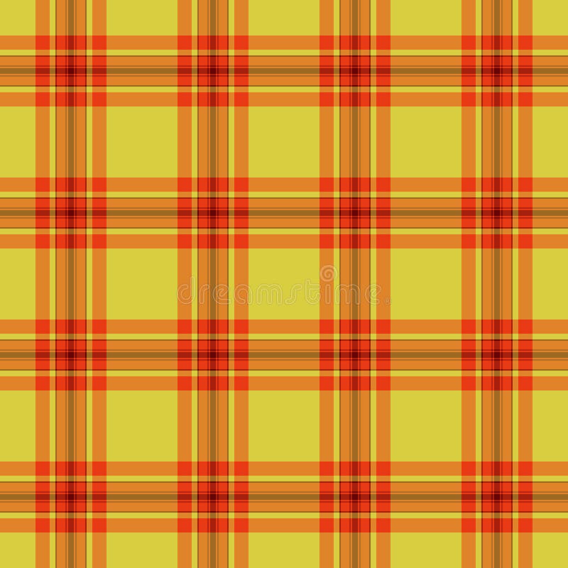Warm, inviting tartan pattern. Classic plaid design with a modern color palette. Versatile for backgrounds, textiles, design royalty free illustration