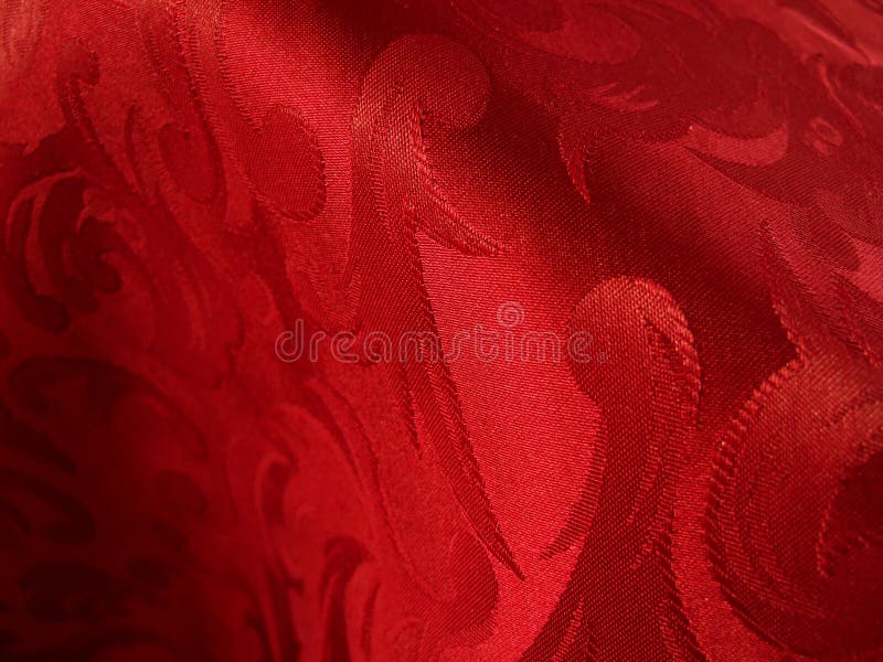 warm red fabric
