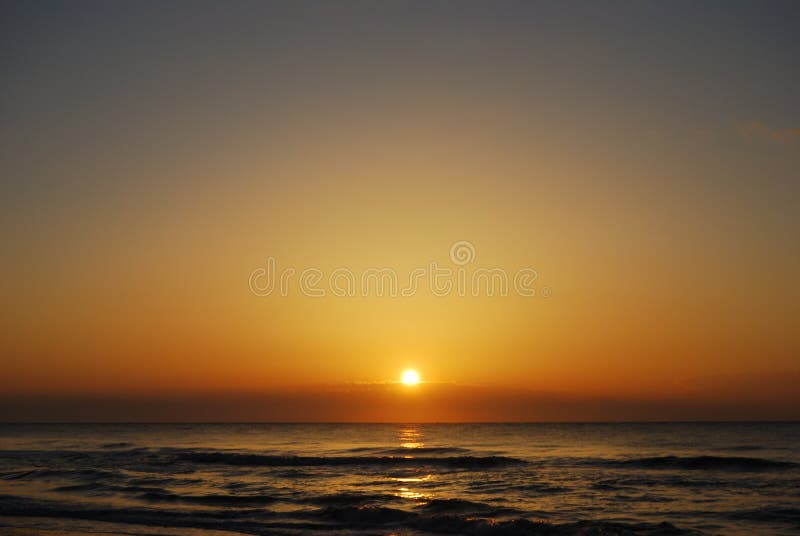 Coastal Sunrise stock photo. Image of trees, relection - 6680116