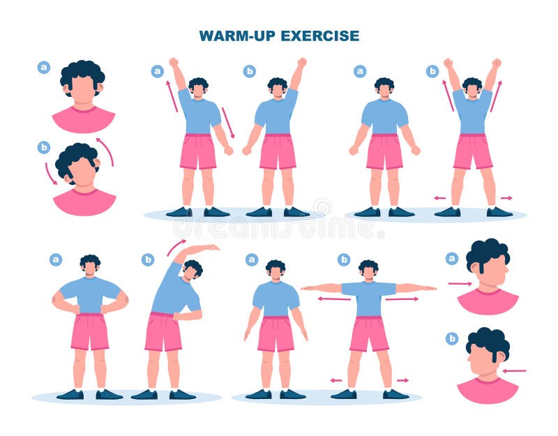 sports warm up exercises