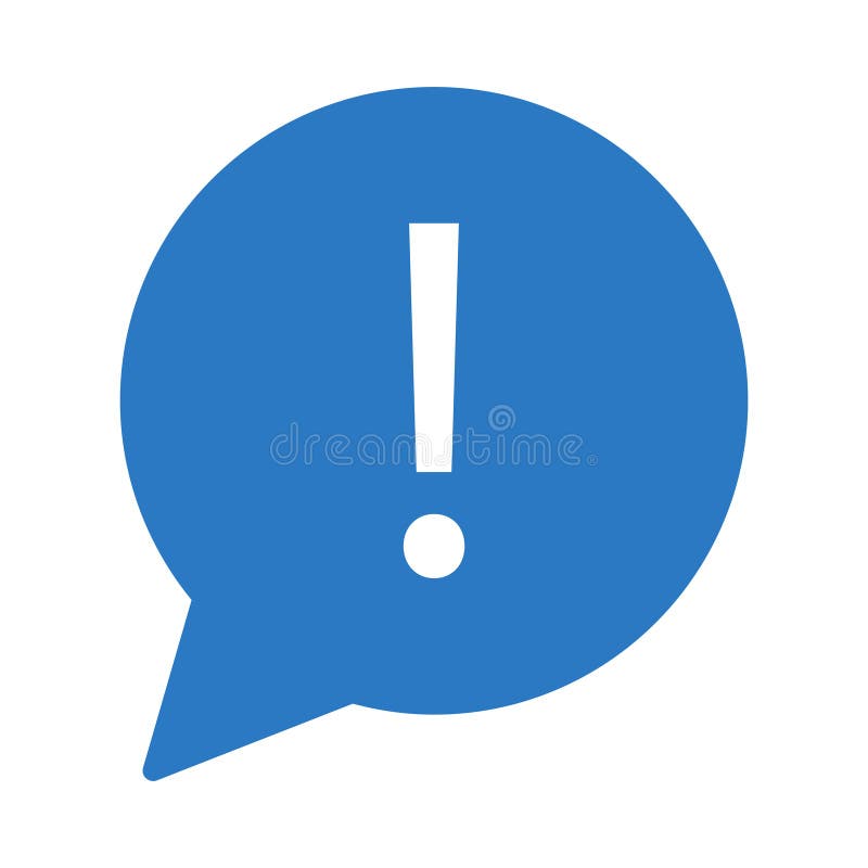 Warning glyph colour vector icon royalty free illustration