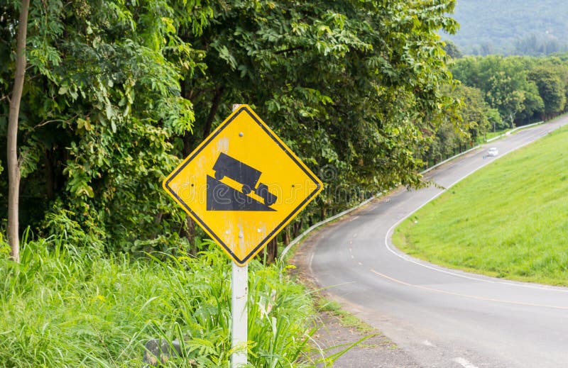 387 Warning Sign Steep Slope Stock Photos - Free & Royalty-Free Stock  Photos from Dreamstime