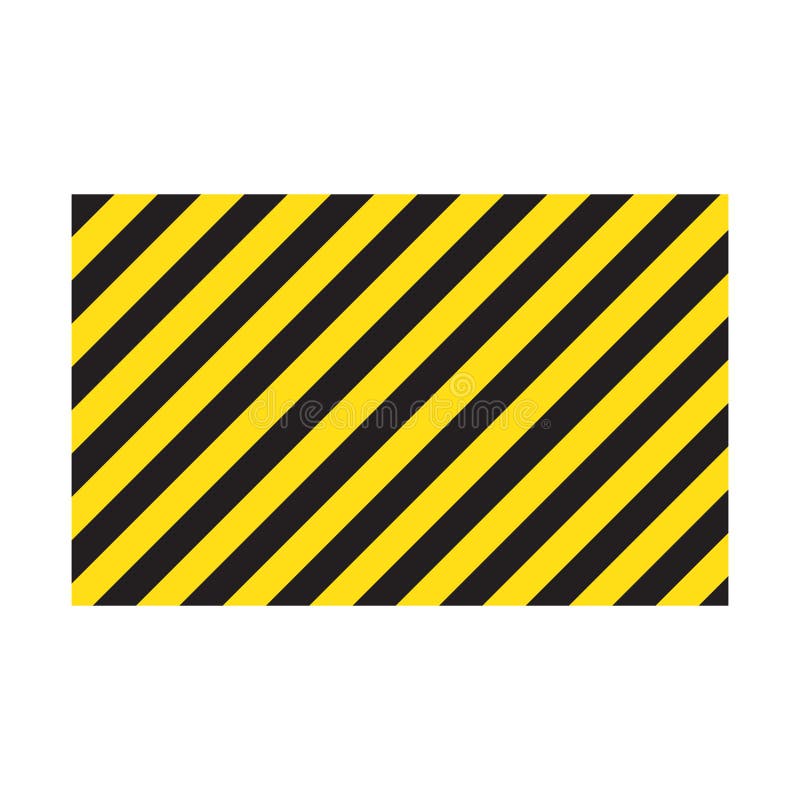 Black and yellow line striped. Caution tape. Blank warning