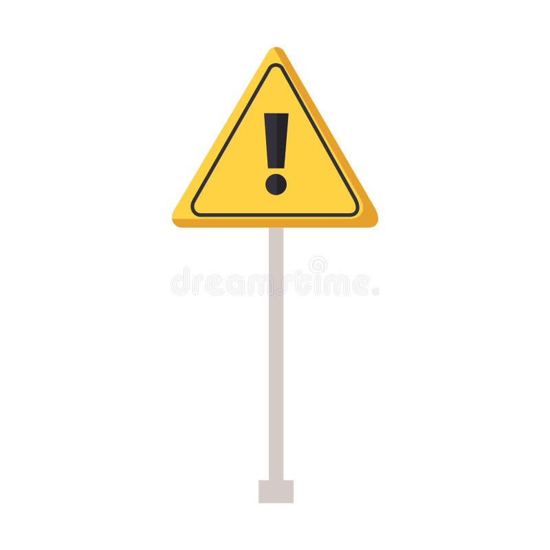 Warnzeichen des Verkehrs stock abbildung Warnzeichen des Verkehrs stock abbildung