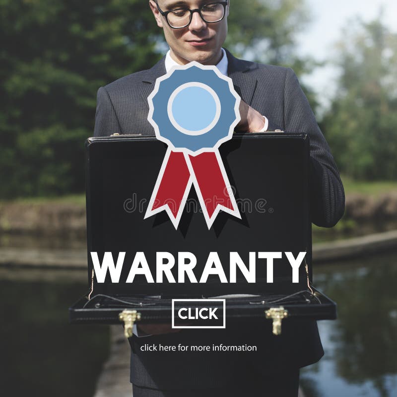 Warranty Quality Control Guarantee Satisfaction Concept Stock Image