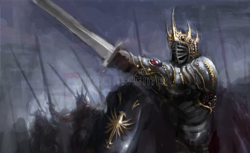 Warrior vector illustration