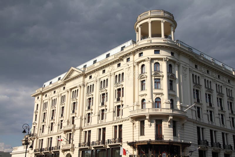 Warsaw royalty free stock image