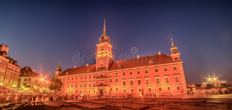 Warsaw, Poland: Castle Square and the Royal Castle, Zamek Krolewski w Warszawie