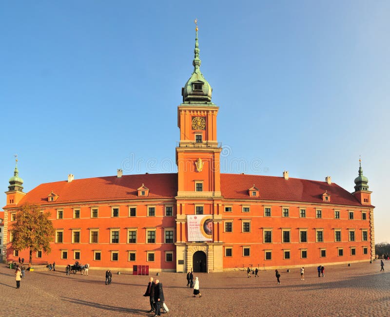 Royal Castle In Warsaw, Poland Stock Photo Image of attraction
