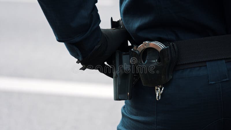 police gun belt