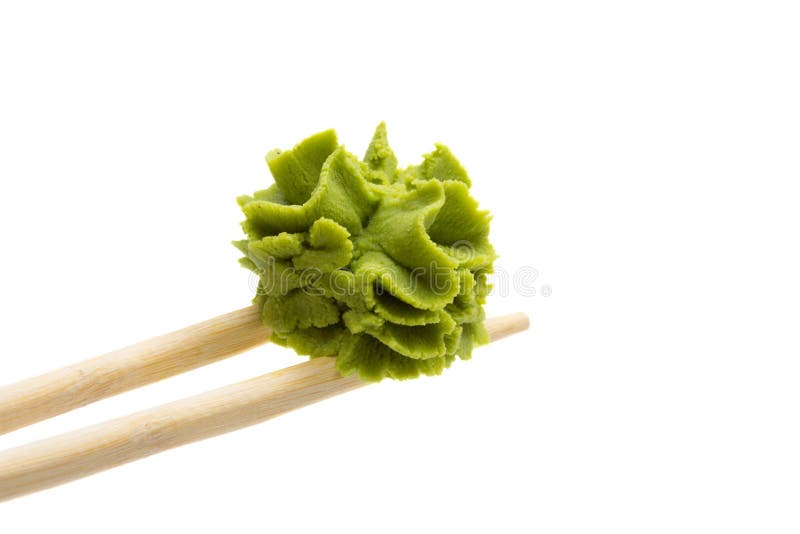 Wasabi Isolated on White Background Stock Photo Image of healthy
